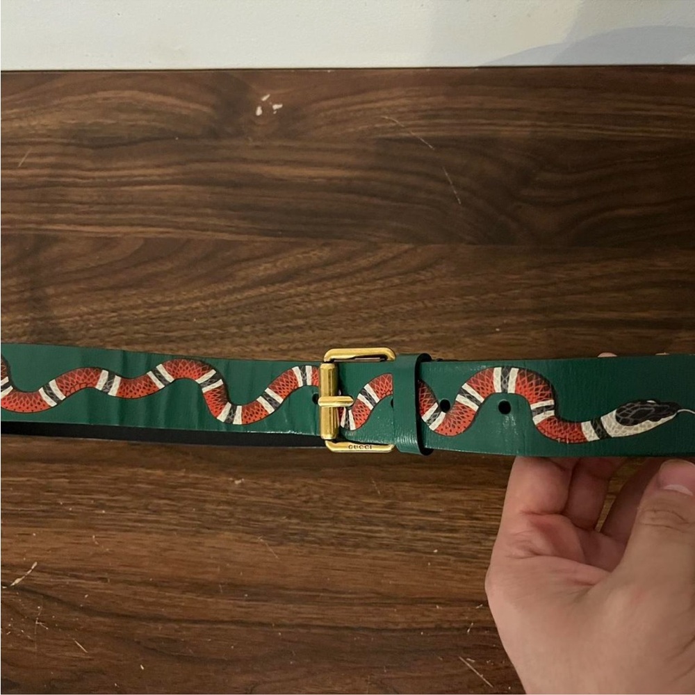 Gucci Snake Belt